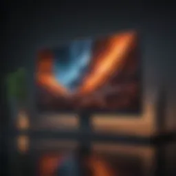 55-Inch TV with Advanced Display Technology