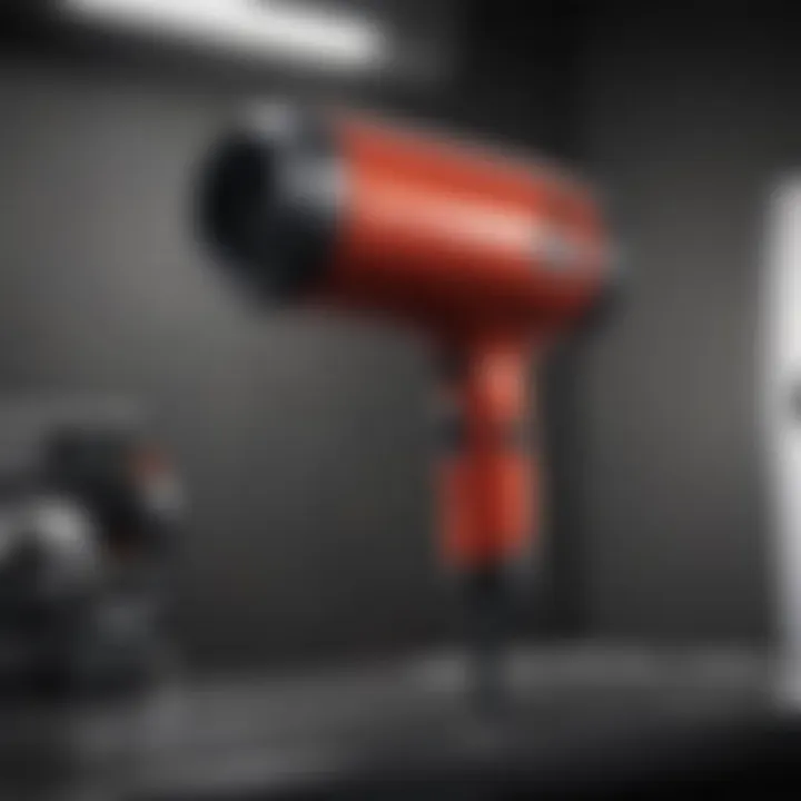 Advanced technology features of Hot Tools hair dryer