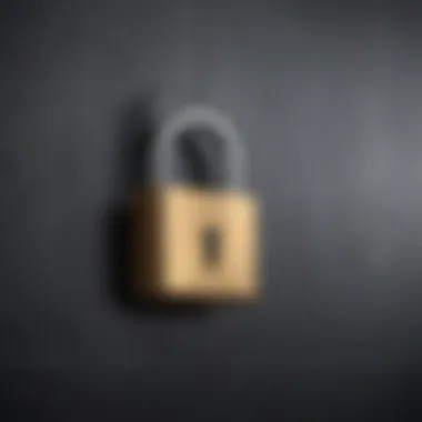 Secure Note Lock Icon