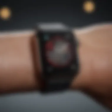 Apple Watch showcasing advanced health features