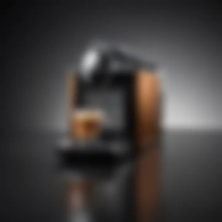 Nespresso machine with a sleek design showcasing premium coffee-making capabilities