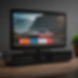 User interface of AT&T Live TV streaming service