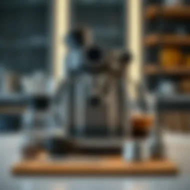 Essential Accessories for Optimal Brewing Barista Express machine with various accessories and tools