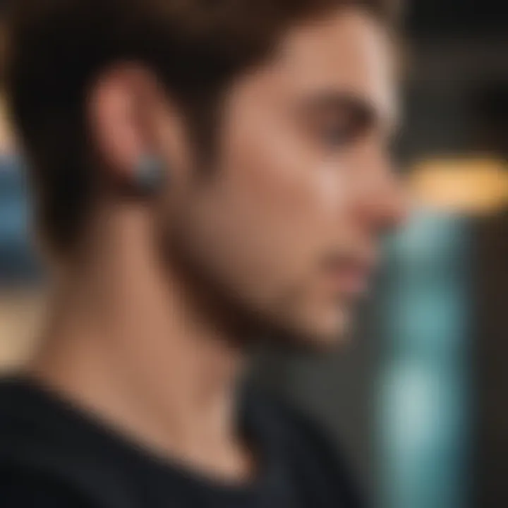 High-quality sound experience with wireless earbuds