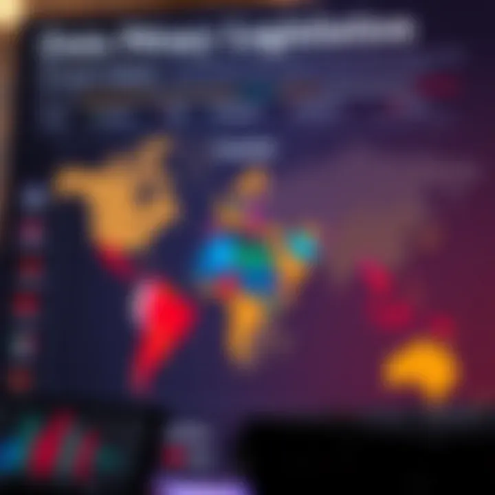 Data Privacy Legislation Overview Chart illustrating data privacy laws in selected countries