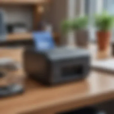 Bluetooth printer in a professional office setting