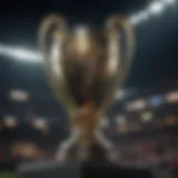 Champions League Trophy on ESPN Plus