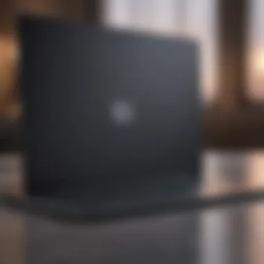 Sleek and minimalist laptop design