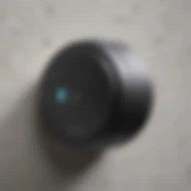 Close-up of Google Nest Doorbell Battery