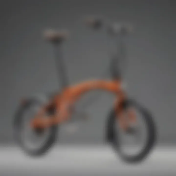 Compact Folding Mechanism of Brompton Electric Bike