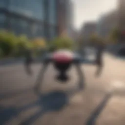 Overview of DJI drone models showcasing diverse applications