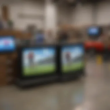 Comparing features of 50-inch flat screen TVs at Costco