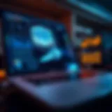 Dynamic Interface of Scanning Applications Dynamic interface of a scanning application showcasing diverse features