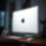 Sleek design of the latest Mac desktop
