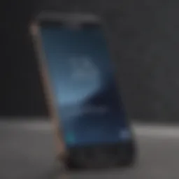 Samsung S Series smartphone showcasing design