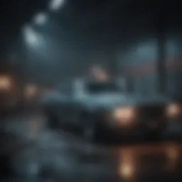 A captivating scene from a suspenseful thriller
