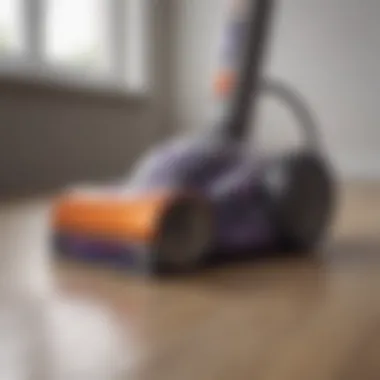 Sleek and Modern Design of Dyson Electric Vacuum Cleaner