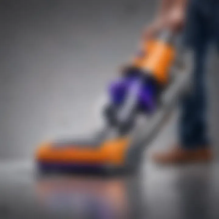 Innovative Dyson LED Vacuum Cleaner Design