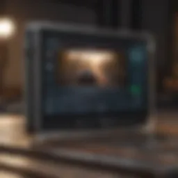 Screen recording interface on Android