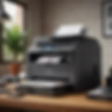 Seamless Productivity Integration Efficiency and functionality of a wireless color printer scanner copier