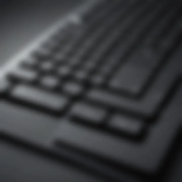 Elegant Backlit Keyboard Design