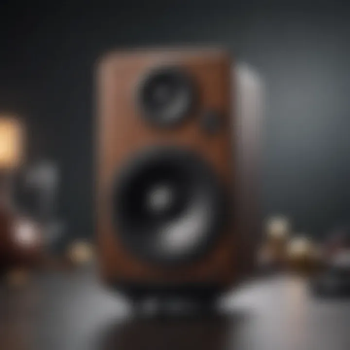 Sleek and Modern High-Resolution Speaker Design