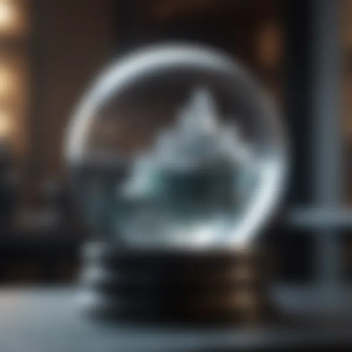 Ethereal Crystal Ball Revealing Future Launch