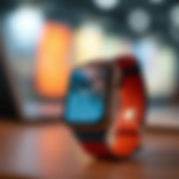 Elevate Your Style with Unique Bands A stylish Apple Watch with a fashionable third-party band
