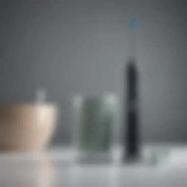 Affordable Sonicare toothbrush model showcasing sleek design