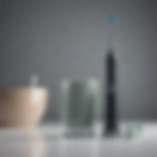 Affordable Sonicare toothbrush model showcasing sleek design