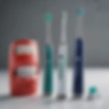 Effectiveness Comparison: Sonicare vs. Manual Toothbrush Comparison of Sonicare toothbrush and manual toothbrush highlighting effectiveness