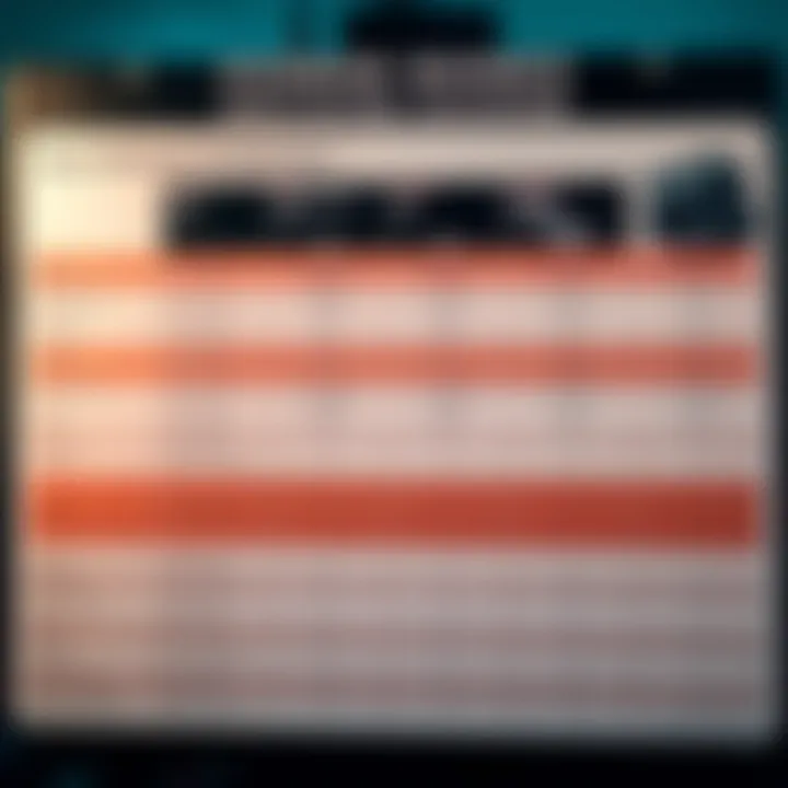 Power Bank Specifications Comparison Comparison chart of various power banks showcasing their specifications