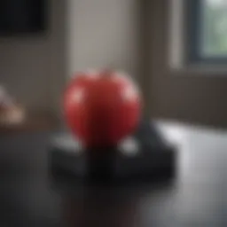 Sleek Apple TV device