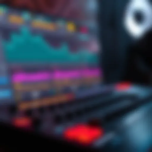 Creative music software interface