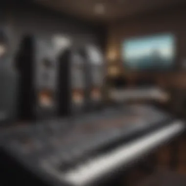 Virtual music studio for aspiring musicians