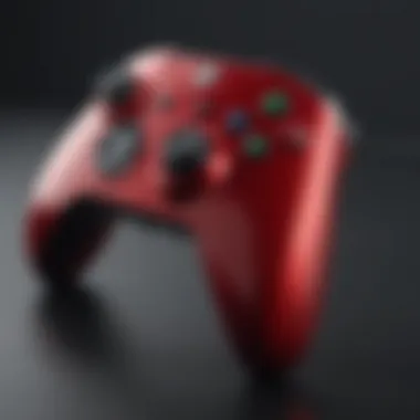 Luxurious Ruby Red Controller