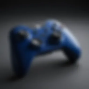 Sleek Midnight Blue Controller