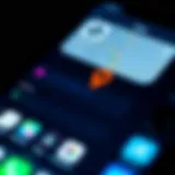 Find My iPhone Interface Detailed view of Find My iPhone interface showing location history