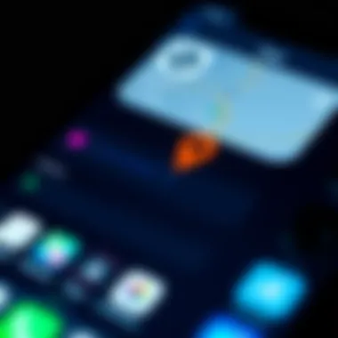 Find My iPhone Interface Detailed view of Find My iPhone interface showing location history