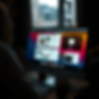 User Interface Design Tools on Mac Mac screen displaying user interface design tools