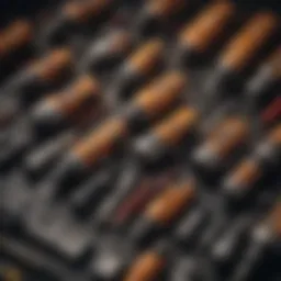 Toolbox with assorted power drills