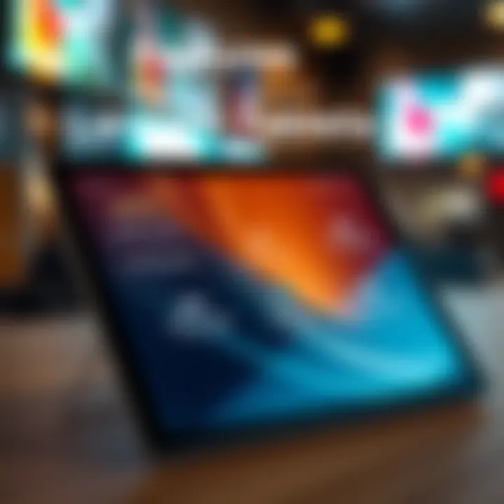 Key Features of Large WiFi Tablets Infographic highlighting the features of large WiFi tablets
