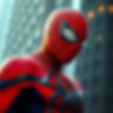 Innovative Character Design Detailed character design of Spider-Man
