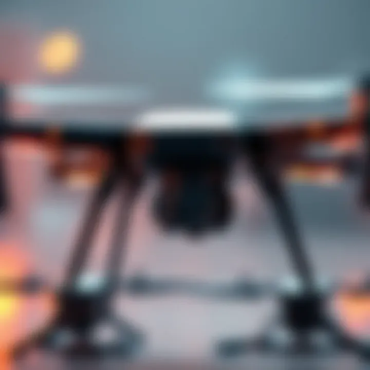 Robust Design Features of Durable Drones An assembly of durable drones highlighting their robust design features