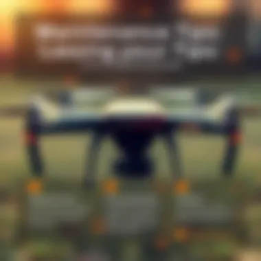 Maintenance Tips for Longevity of Drones An infographic displaying maintenance tips for maximizing drone longevity