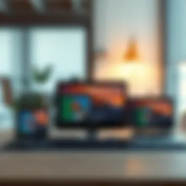 Compatibility illustration across devices for Office Suite