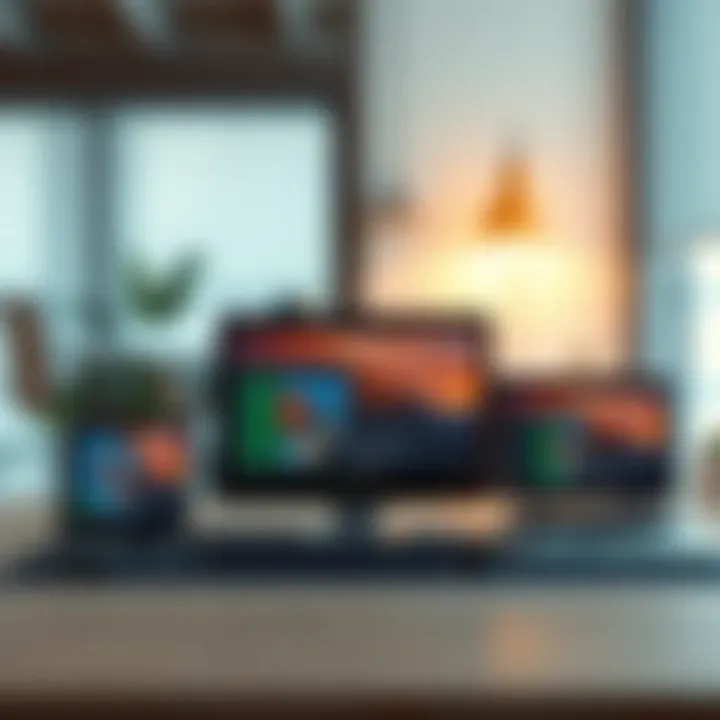 Compatibility illustration across devices for Office Suite