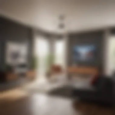 Modern Blink camera setup in a stylish home environment