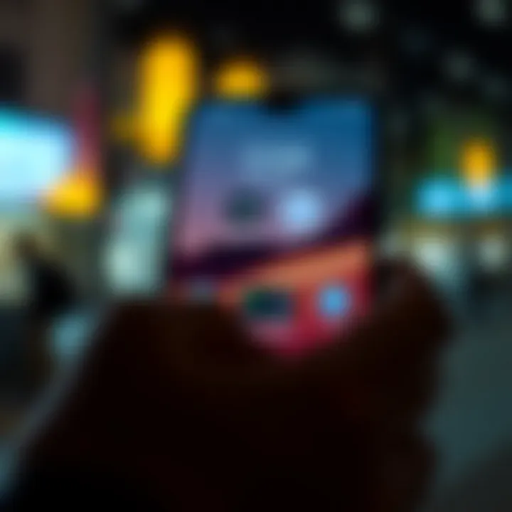 User Interface of an Affordable Smartphone User interface of an affordable smartphone demonstrating ease of use