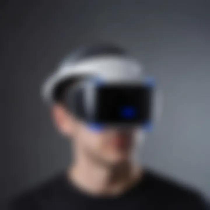 Sleek and innovative design of Sony PlayStation VR headset